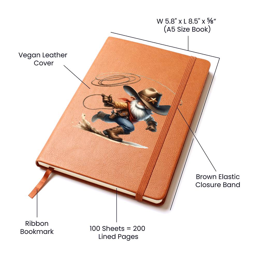 Gnome 0972 - Vegan Leather Journal