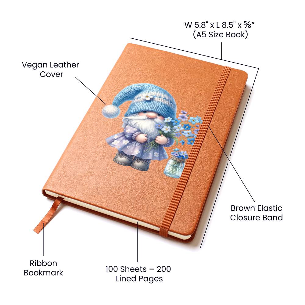 Gnome 0133 - Vegan Leather Journal