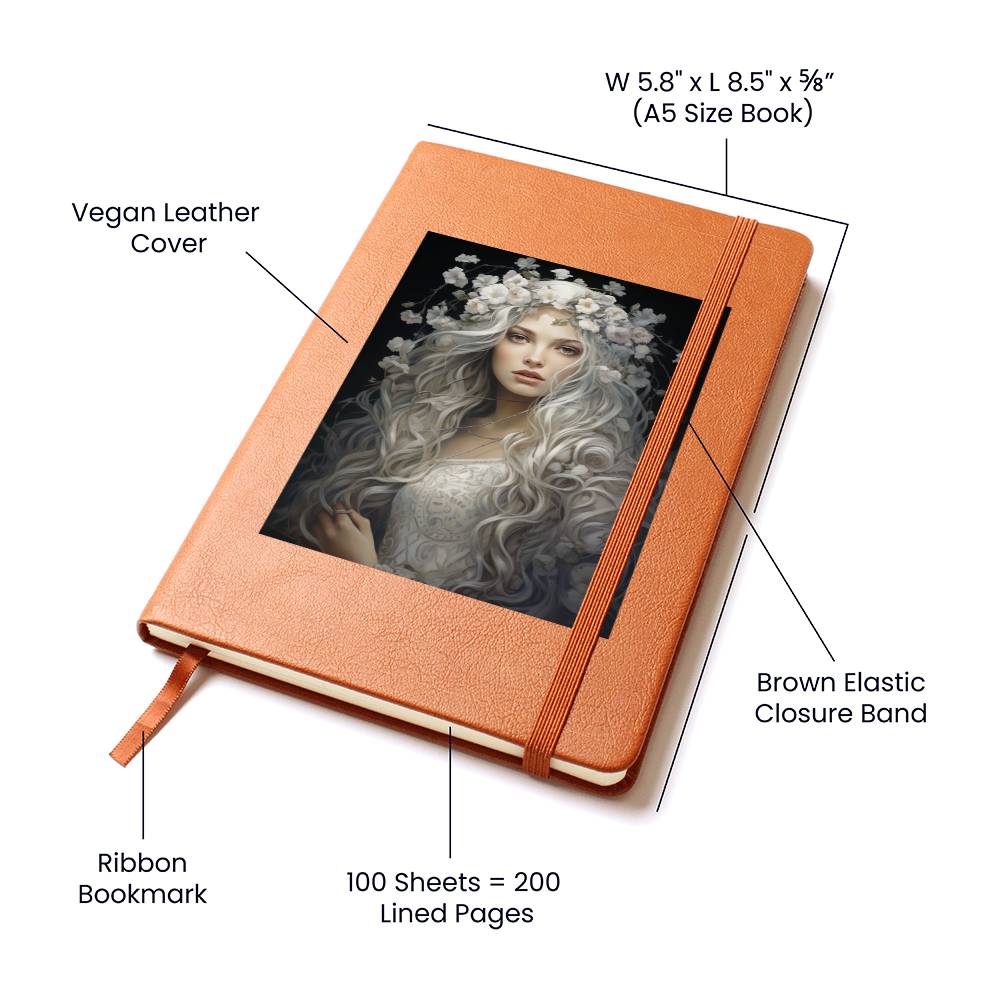 Goddess 059 - Vegan Leather Journal