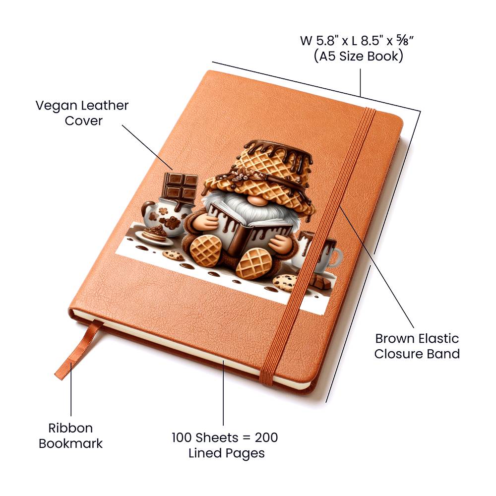 Gnome 0976 - Vegan Leather Journal