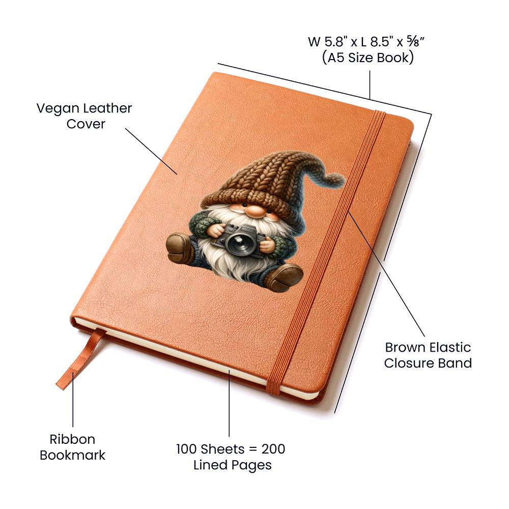 Gnome 0816 - Vegan Leather Journal