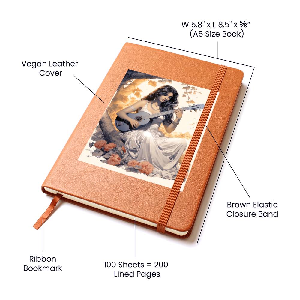 Goddess 013 - Vegan Leather Journal
