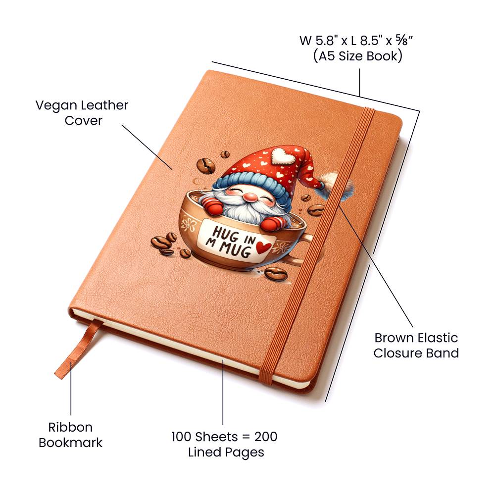 Gnome 1258 - Vegan Leather Journal