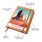 Famous Travel Destinations - Monument Valley, Navajo Tribal Park - Vegan Leather Journal