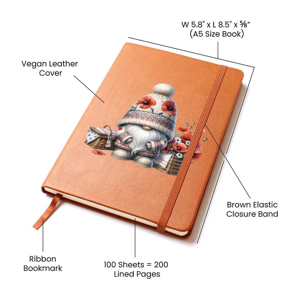 Gnome 0018 - Vegan Leather Journal