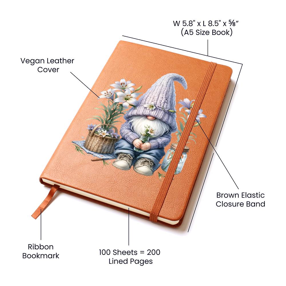 Gnome 1193 - Vegan Leather Journal
