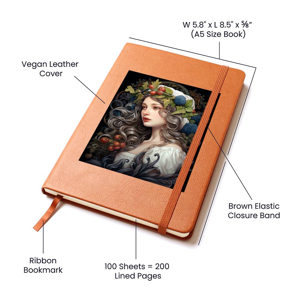 Goddess 035 - Vegan Leather Journal