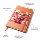 Valentine's Day Dog And Zipper 005 - Vegan Leather Journal