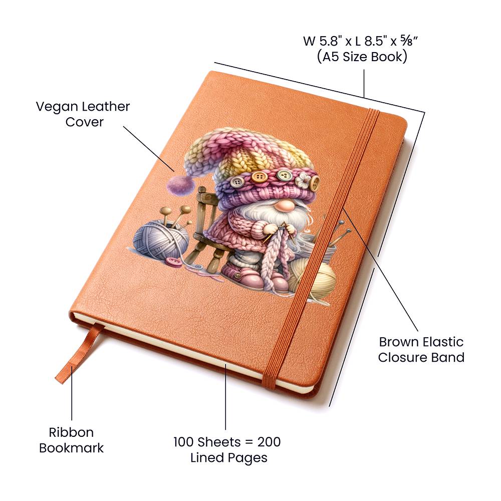 Gnome 0259 - Vegan Leather Journal