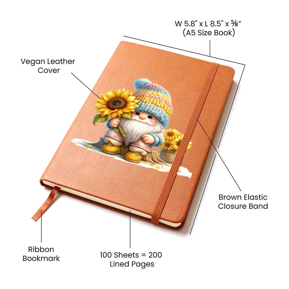 Gnome 0058 - Vegan Leather Journal