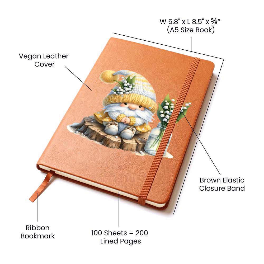 Gnome 0917 - Vegan Leather Journal