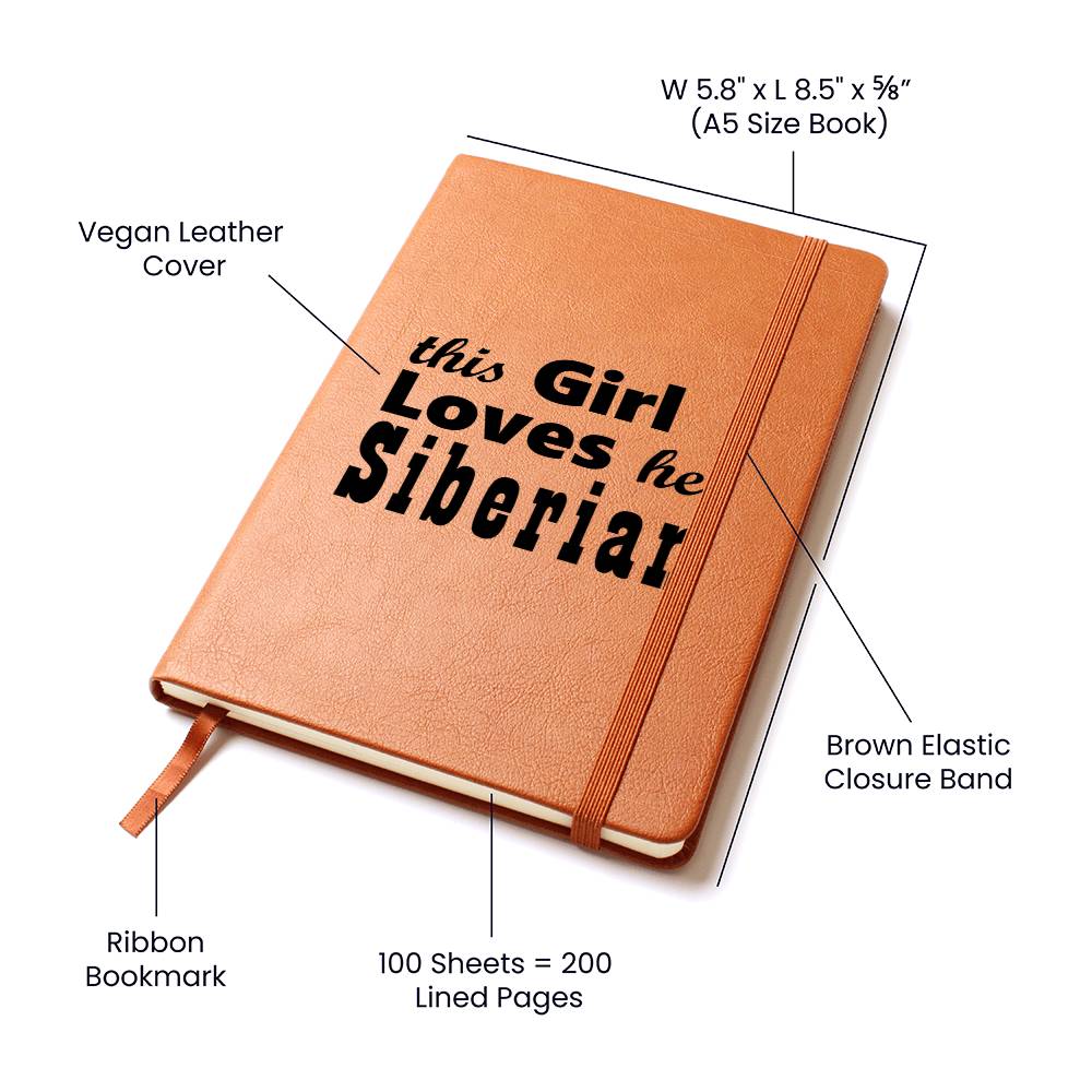 Siberian - Vegan Leather Journal