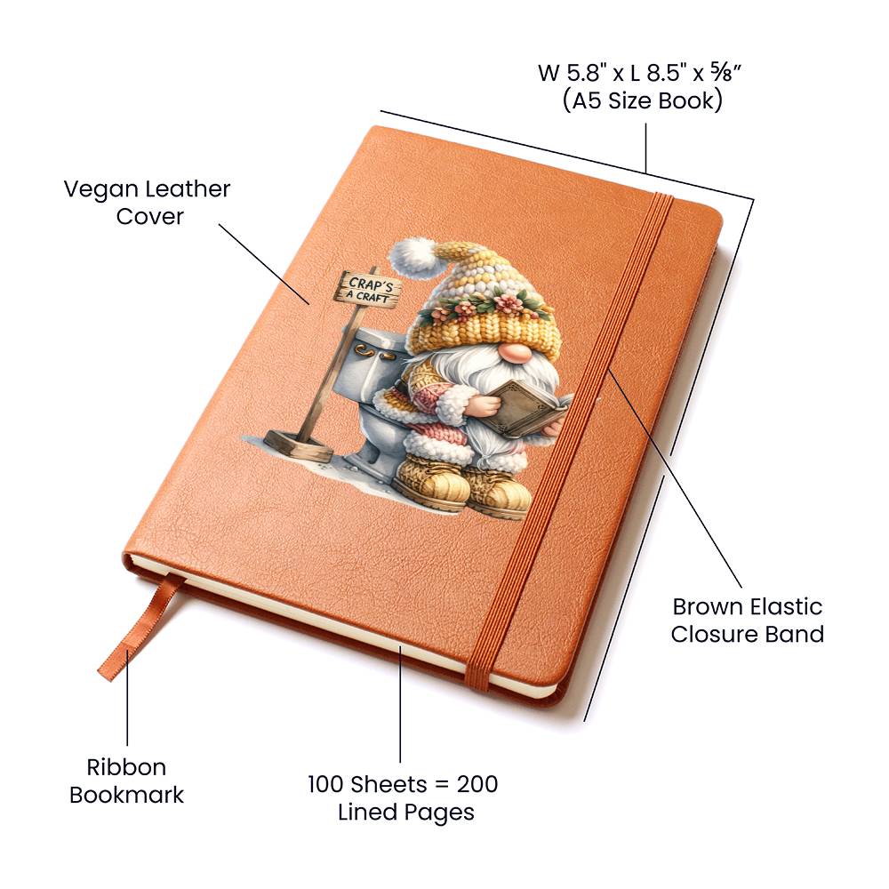 Gnome 1022 - Vegan Leather Journal