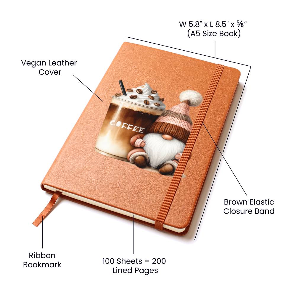 Gnome 0418 - Vegan Leather Journal