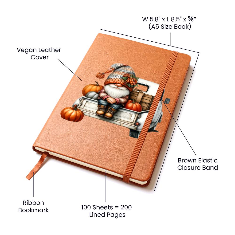 Gnome 0669 - Vegan Leather Journal