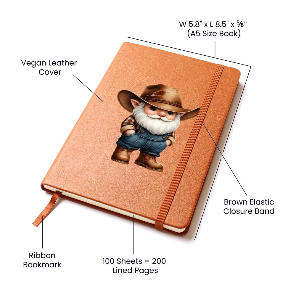 Gnome 0540 - Vegan Leather Journal