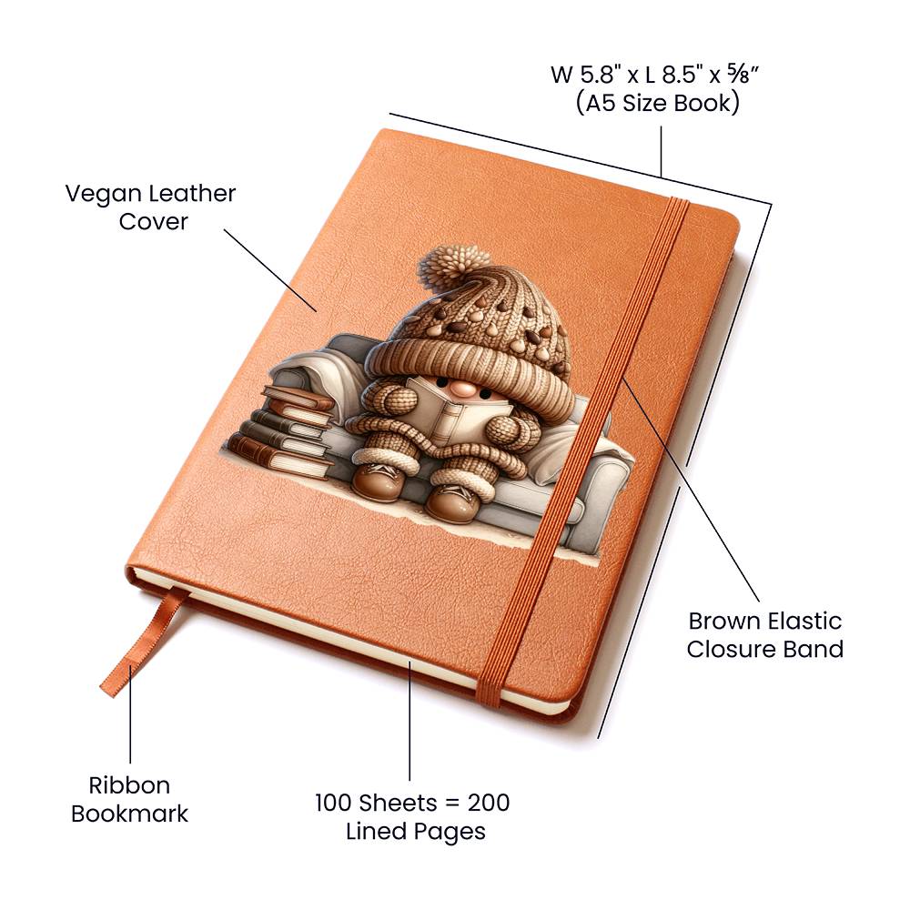 Gnome 1209 - Vegan Leather Journal