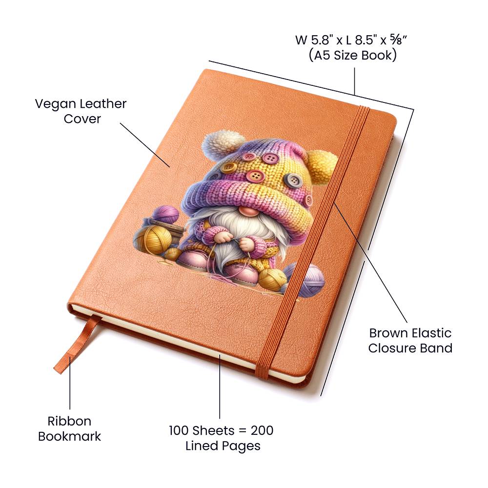 Gnome 0233 - Vegan Leather Journal