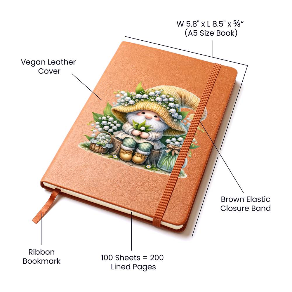 Gnome 0925 - Vegan Leather Journal
