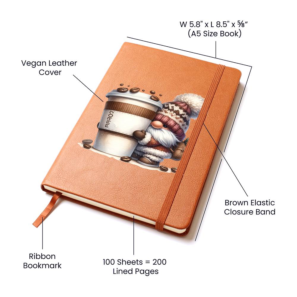 Gnome 0415 - Vegan Leather Journal