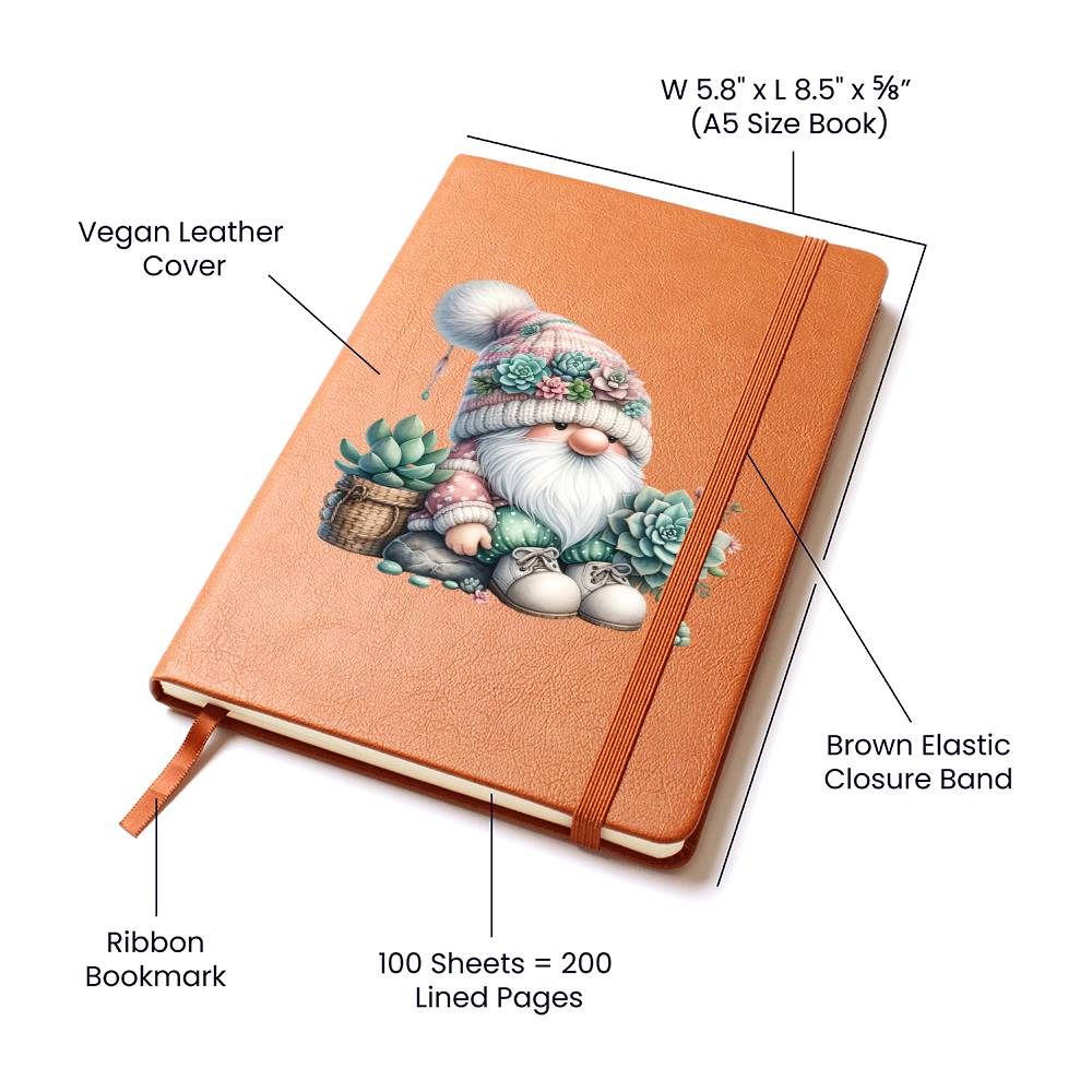 Gnome 1339 - Vegan Leather Journal