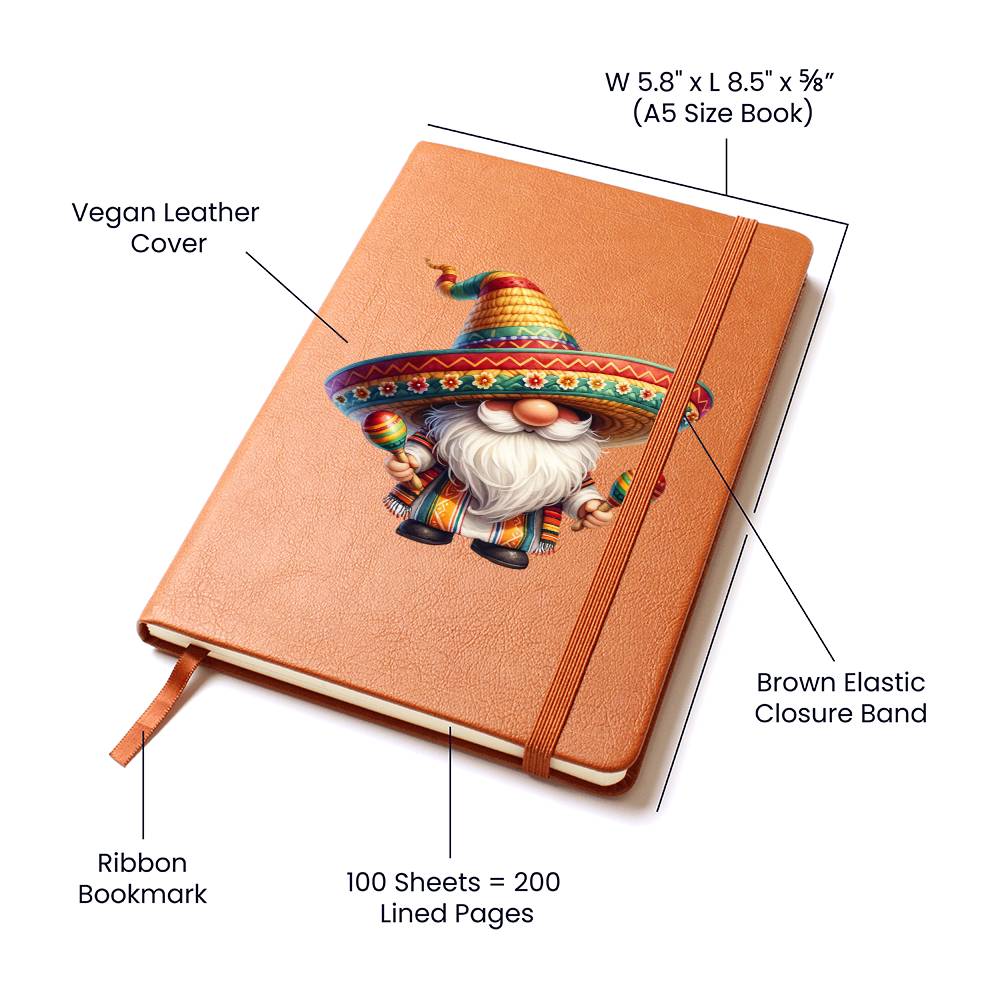 Gnome 1347 - Vegan Leather Journal