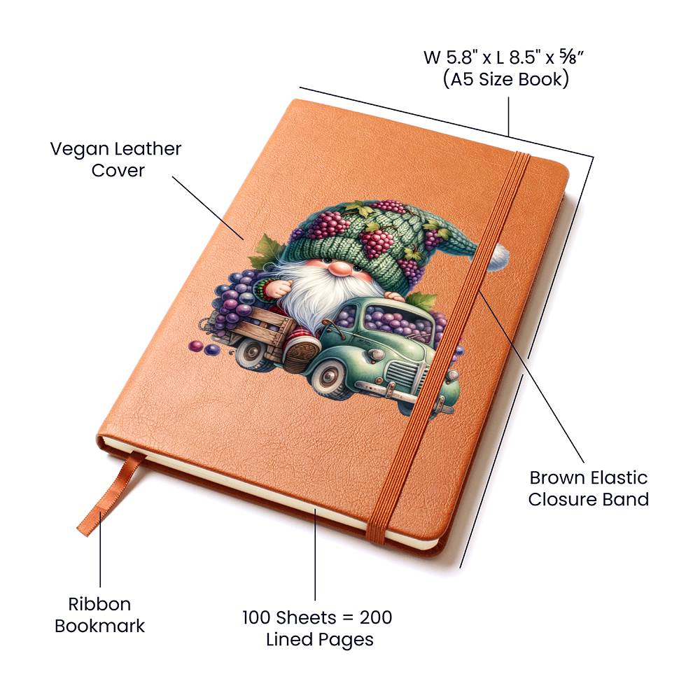 Gnome 0265 - Vegan Leather Journal