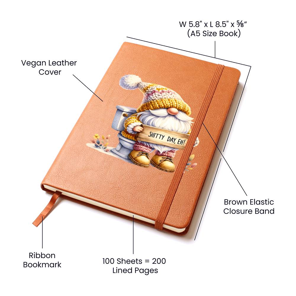 Gnome 1064 - Vegan Leather Journal