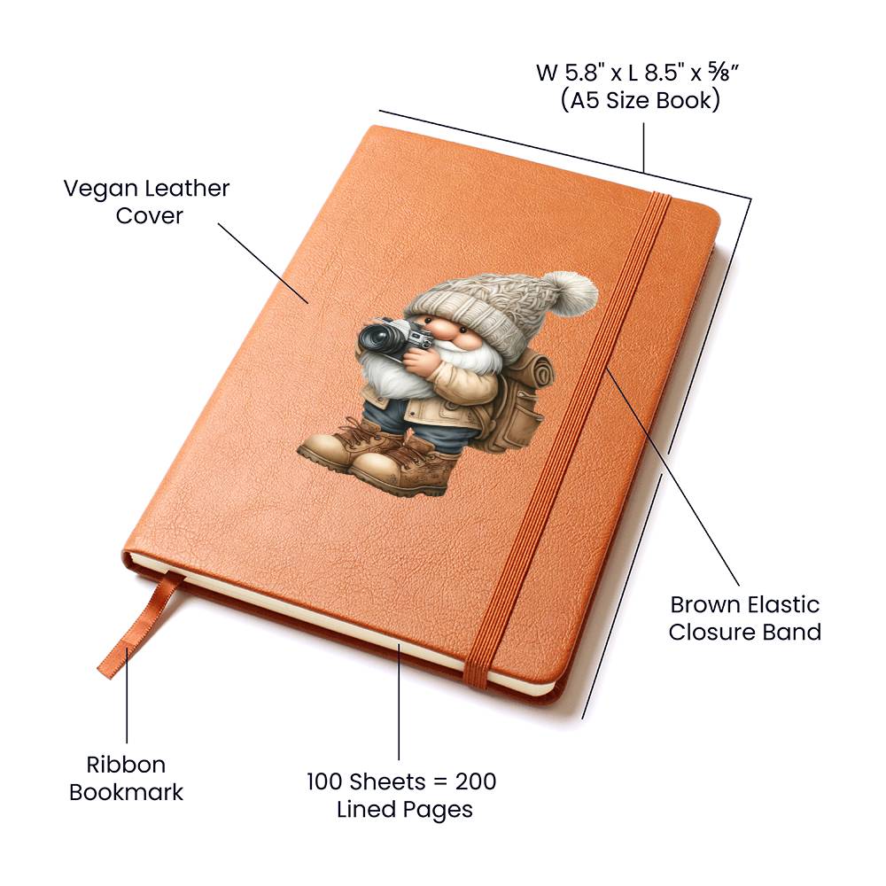 Gnome 0072 - Vegan Leather Journal