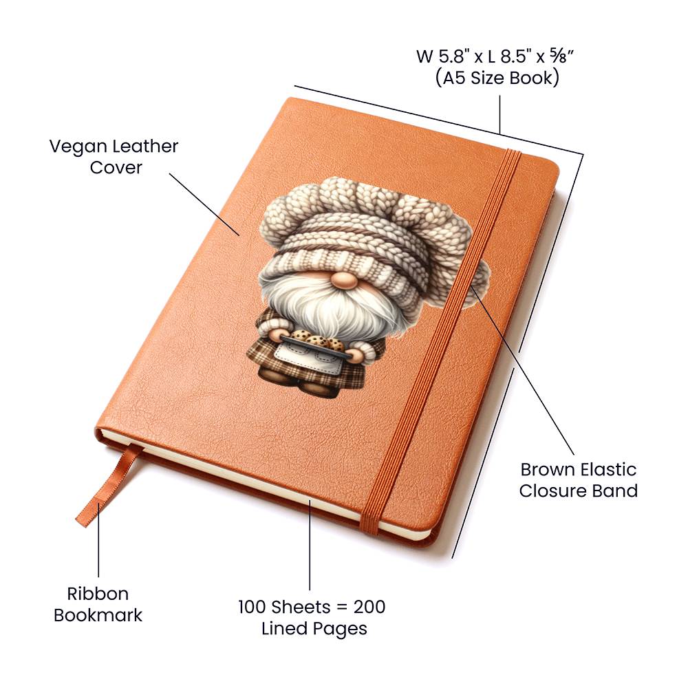 Gnome 1212 - Vegan Leather Journal