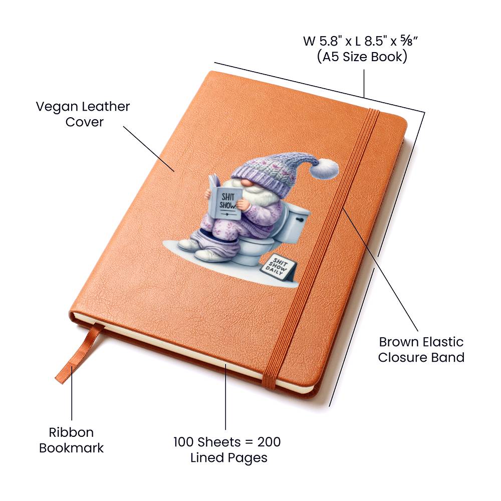 Gnome 0694 - Vegan Leather Journal