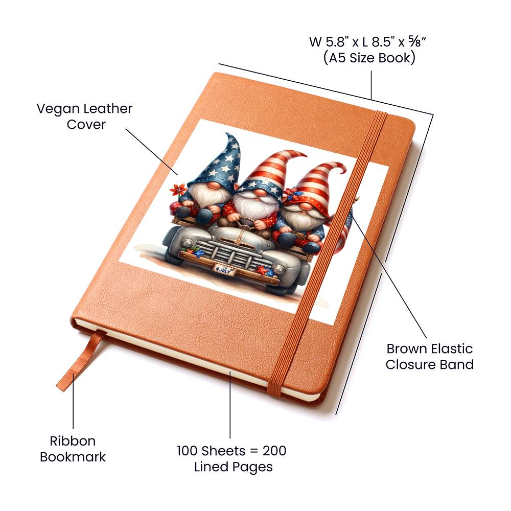 Gnome 1343 - Vegan Leather Journal