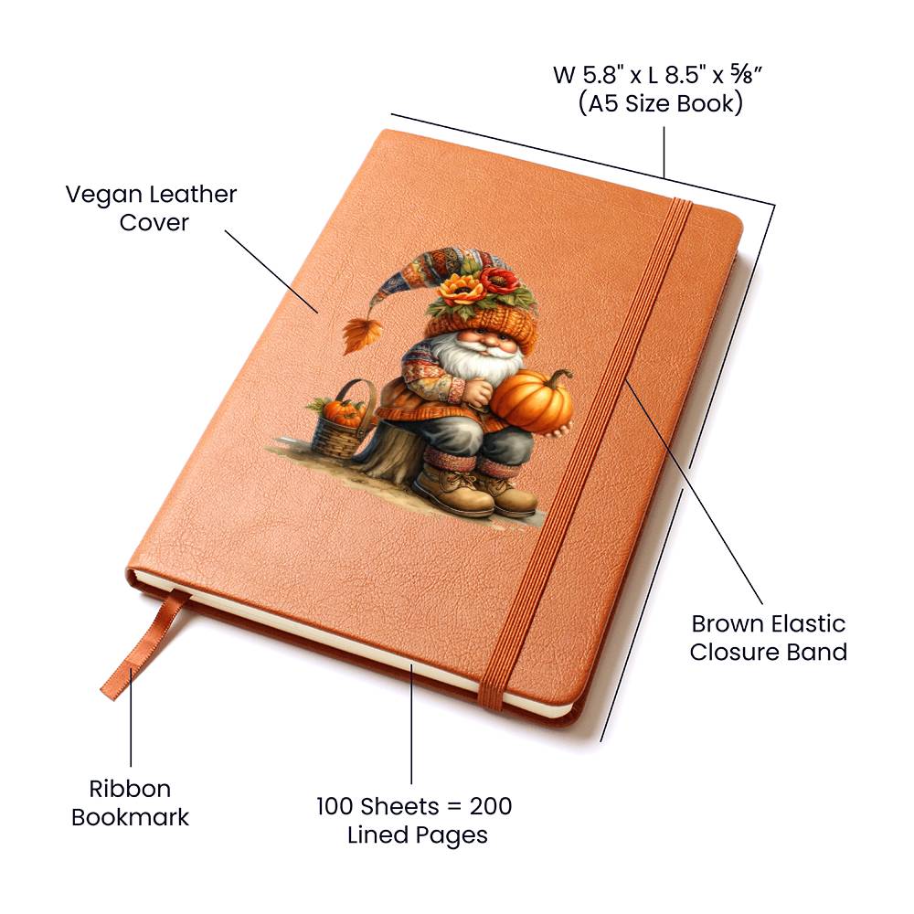 Gnome 0596 - Vegan Leather Journal