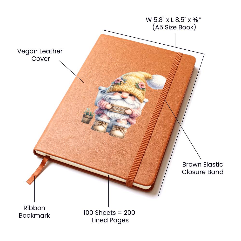 Gnome 1040 - Vegan Leather Journal