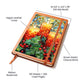 Christmas Stained Glass Design 022 - Vegan Leather Journal
