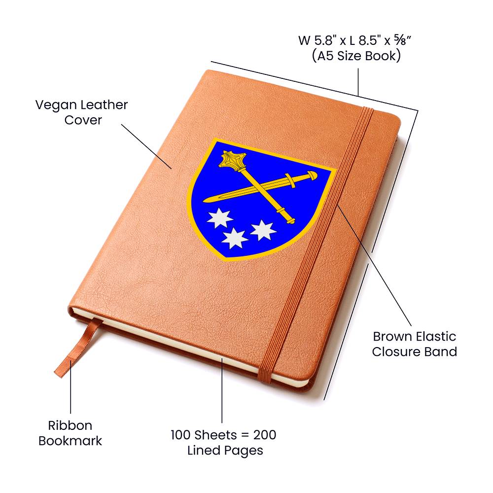 Operational Command East (Ukraine) - Vegan Leather Journal
