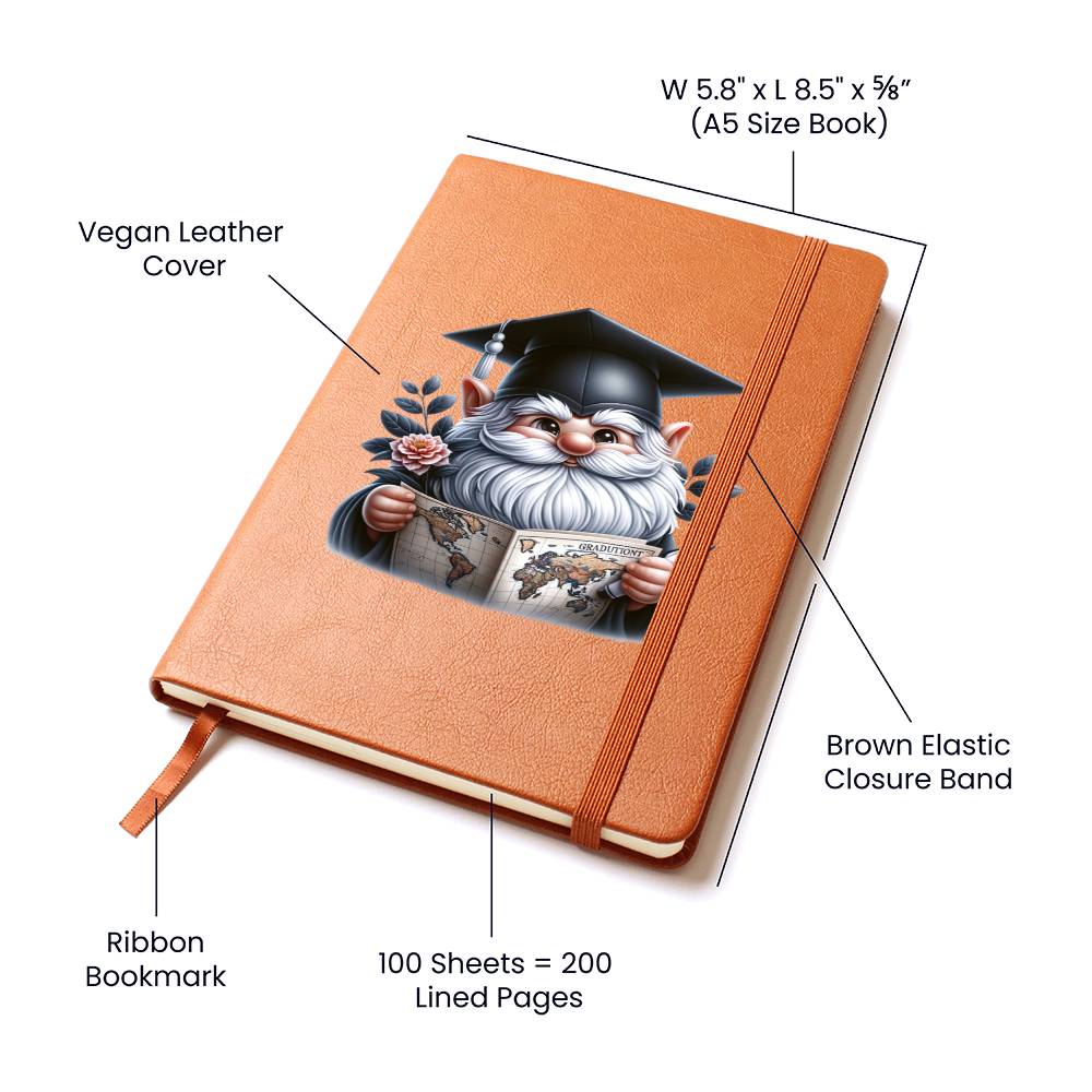 Gnome 0866 - Vegan Leather Journal