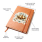 Luxury Wedding Decor Sticker 029 - Vegan Leather Journal
