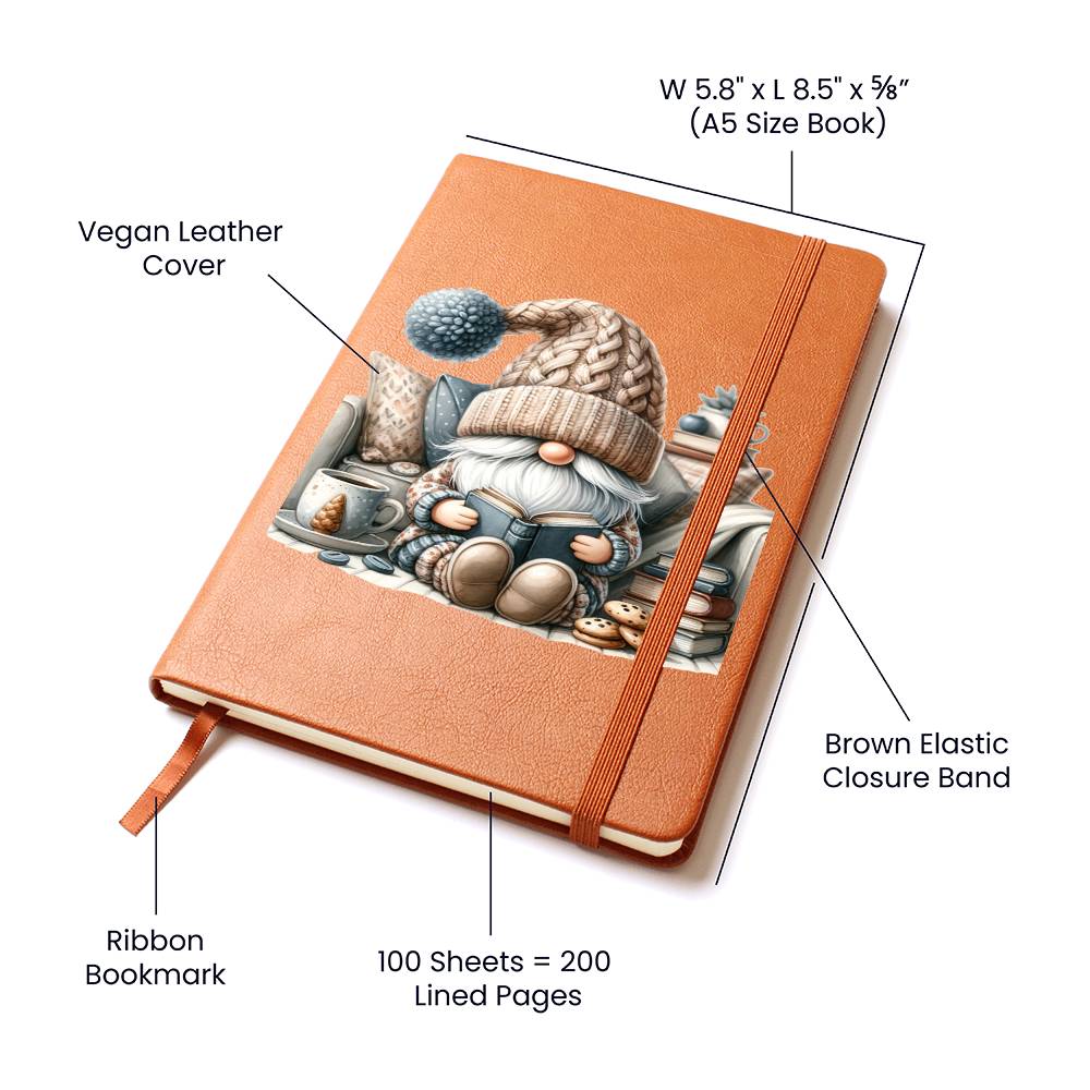 Gnome 0003 - Vegan Leather Journal