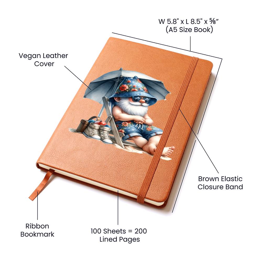 Gnome 0035 - Vegan Leather Journal