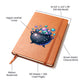 Cute Halloween Sticker 076 - Vegan Leather Journal