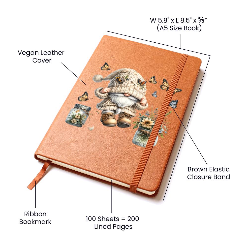 Gnome 0961 - Vegan Leather Journal