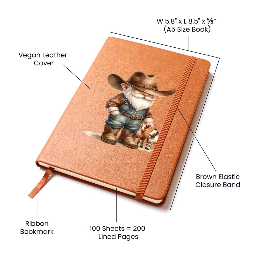 Gnome 0469 - Vegan Leather Journal