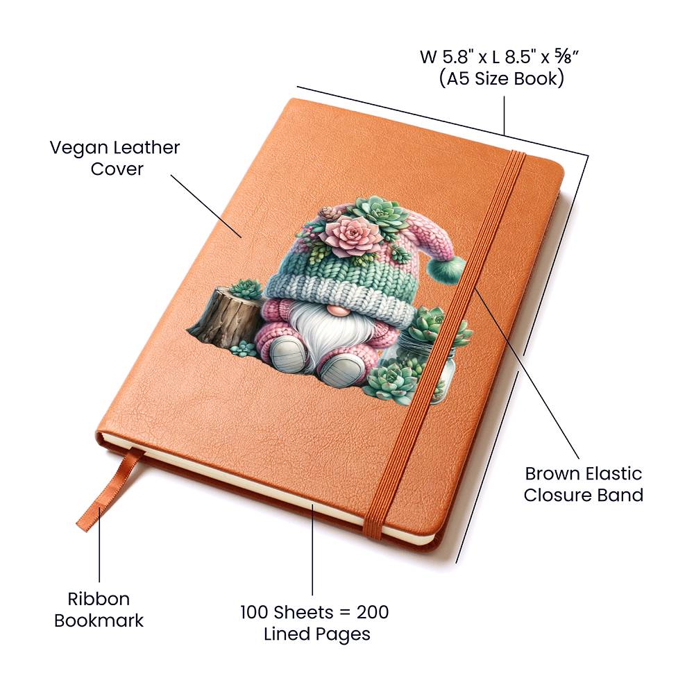 Gnome 0046 - Vegan Leather Journal