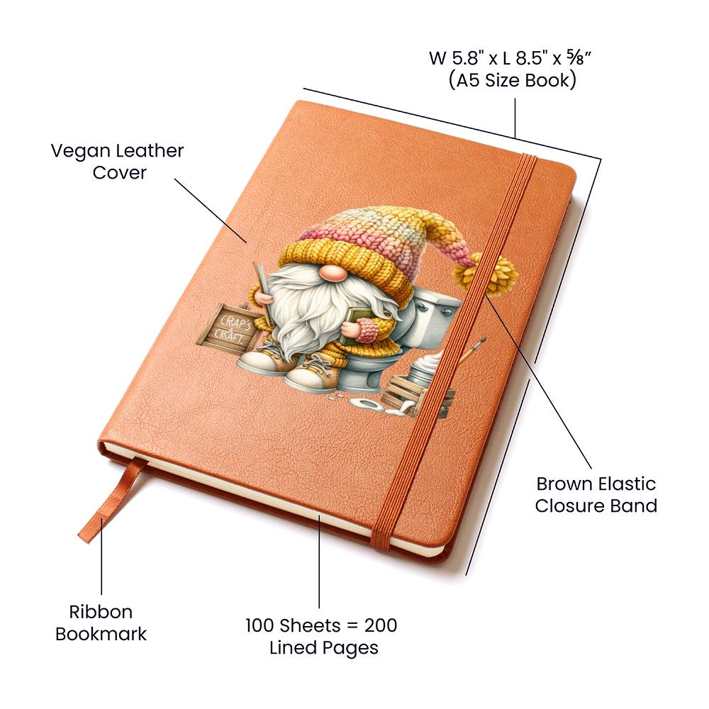 Gnome 1052 - Vegan Leather Journal