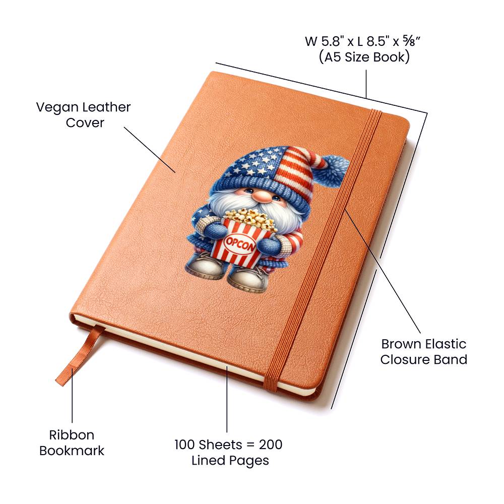 Gnome 0095 - Vegan Leather Journal