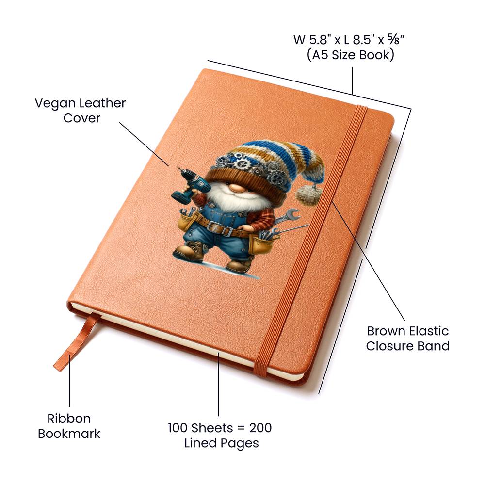 Gnome 0568 - Vegan Leather Journal