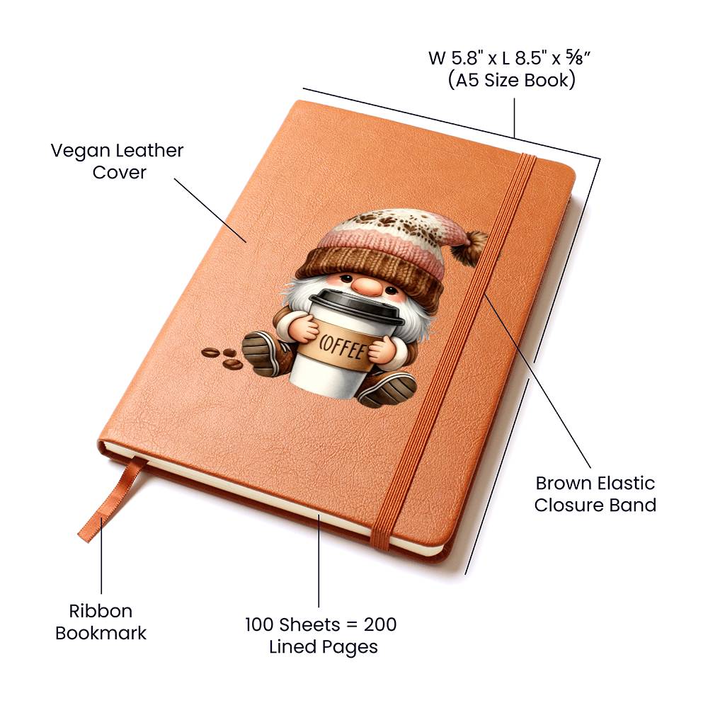 Gnome 0442 - Vegan Leather Journal