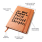Polish Lowland Sheepdog - Vegan Leather Journal