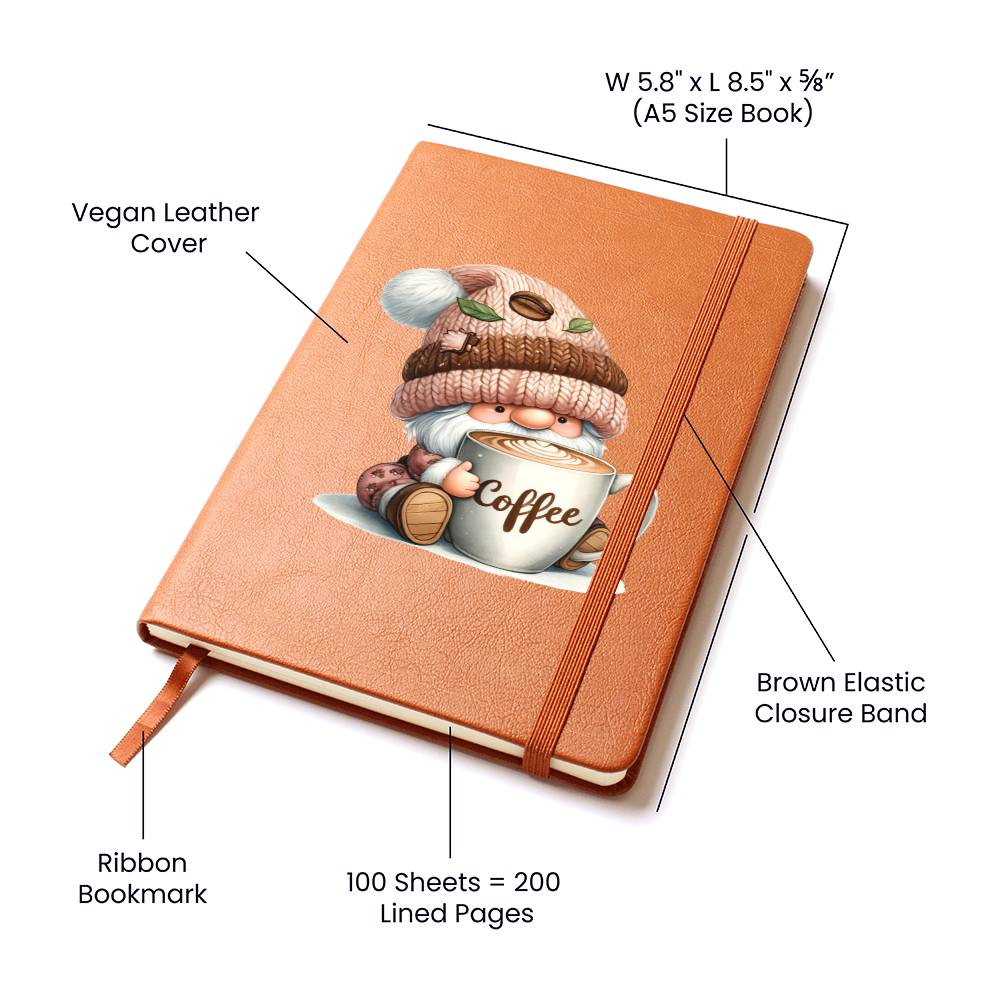 Gnome 0443 - Vegan Leather Journal